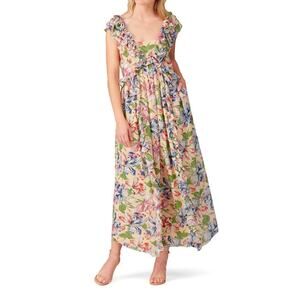 Hofmann Copenhagen Catharina Dress Tropical Floral, Vacation UK 34, US Sz 2
